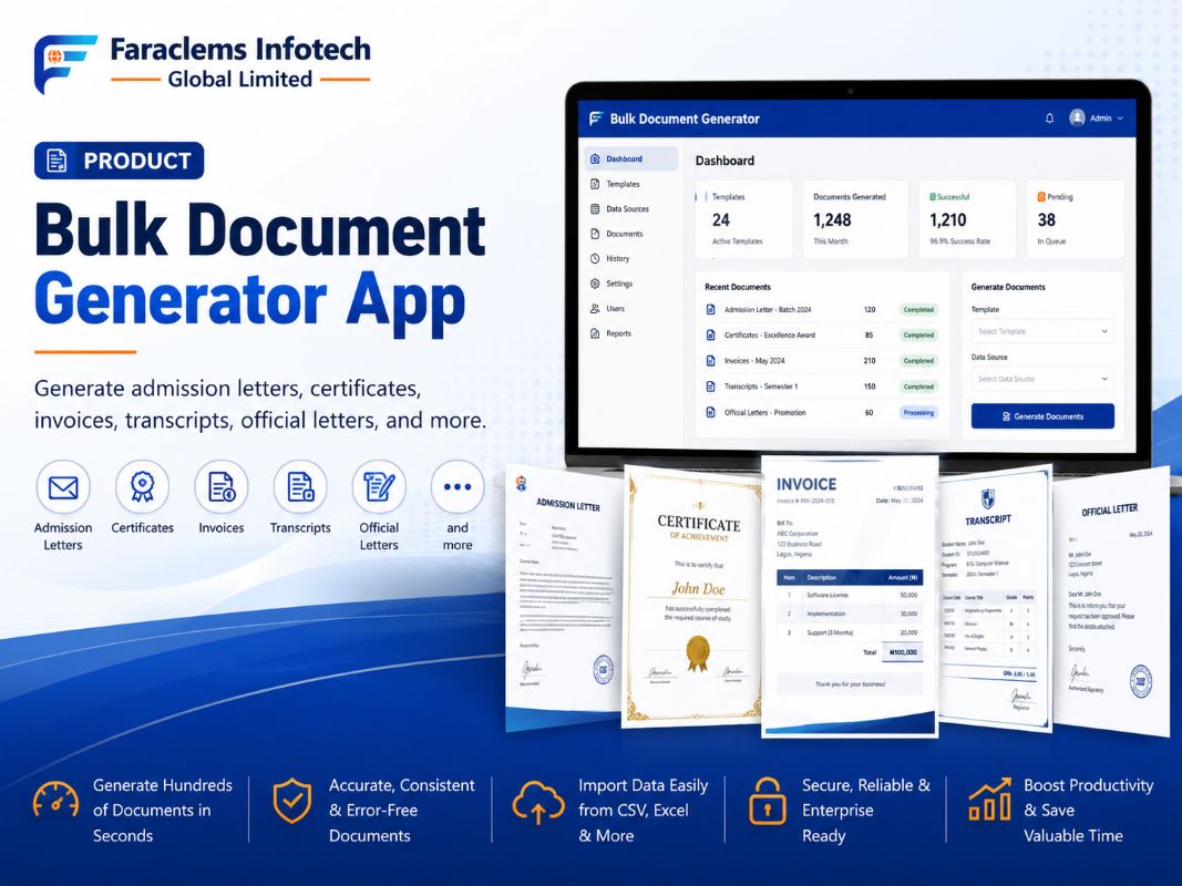 BULK DOCUMENT GENERATOR APP
